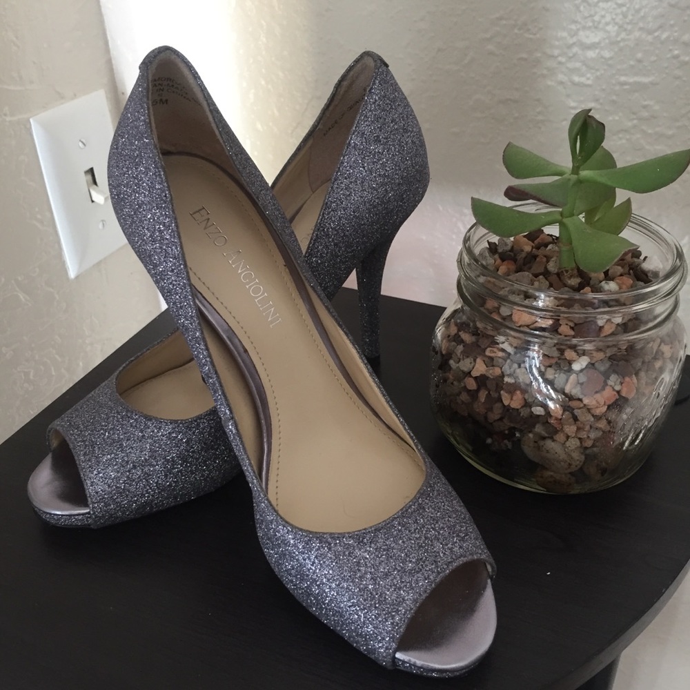 Enzo Angiolini Morgan Peep Toe Heel - NEW